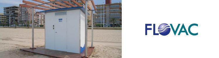 Saneamiento por vacío, el más adecuado ante las condiciones de la playa