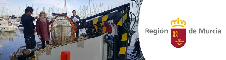 Murcia dispondrá de una embarcación denominada "Limpiamar" para la limpieza de las aguas del Mar Menor