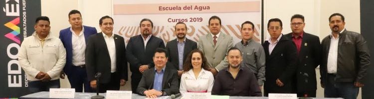 CONAGUA, ANEAS y CAEM inauguran los cursos profesionales de la "Escuela del Agua 2019" de México