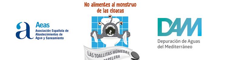 DAM se adhiere a la campaña contra el “monstruo de las cloacas”, impulsada por AEAS