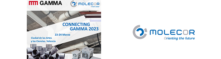 Molecor participará como expositor en CONNECTING GAMMA 2023