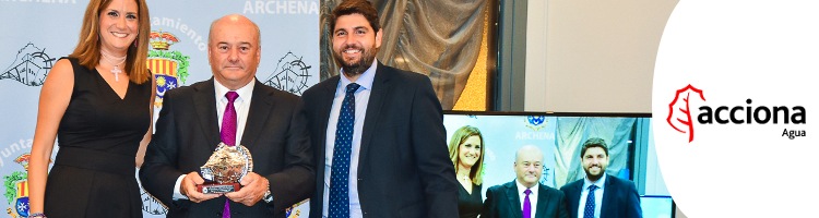 ACCIONA Agua premiada como “Empresa más Colaboradora” por empresarios de Archena en Murcia