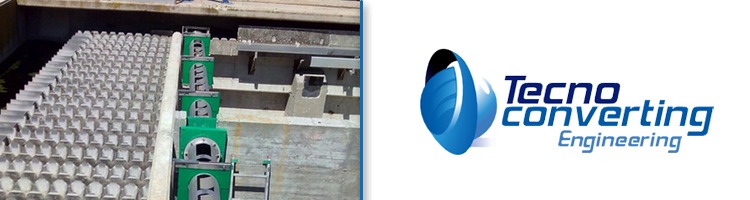 TecnoConverting Engineering diseña y construye 6 skimmers circulares para varios decantadores rectangulares en Andalucía