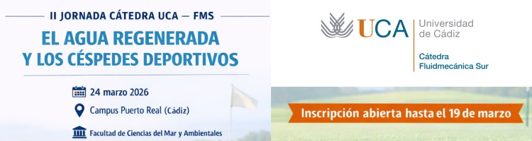 La C&aacute;tedra UCA&ndash;Fluidmec&aacute;nica Sur abordar&aacute; el uso de agua regenerada en campos de golf en su II jornada t&eacute;cnica