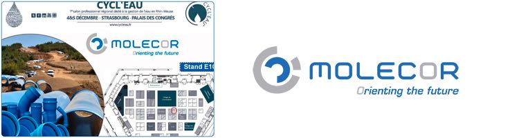 Molecor estará presente en el Salon "Cycl'eau Strasbourg 2019" el 04 y 05 diciembre en Francia