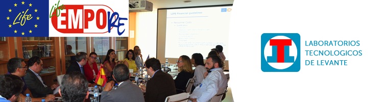Arranca el proyecto LIFE15-EMPORE de eliminación de contaminantes emergentes de EDAR liderado por Laboratorios Tecnológicos de Levante