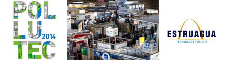 ESTRUAGUA presenta sus productos y tecnologías para el sector del agua en Pollutec Lyon 2014