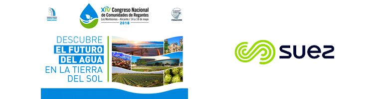 SUEZ Agricultura patrocina el "XIV Congreso Nacional de Comunidades de Regantes de España"