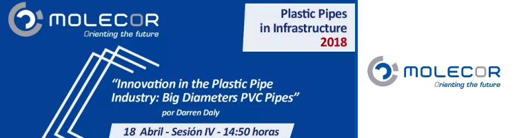 Molecor calienta motores para la "VI edición de Plastic Pipes in Infrastructure" en Londres