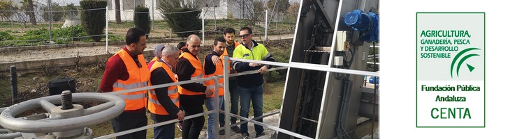 Socios de Jordania y Palestina del proyecto MENAWARA visitan las instalaciones de la Fundación CENTA