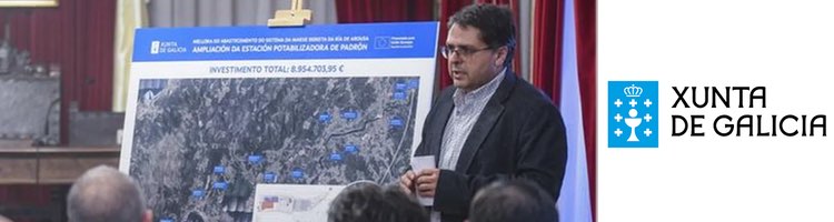 La Xunta adjudica por casi 8,5 M€ la ampliación y modernización de la ETAP de Padrón en A Coruña