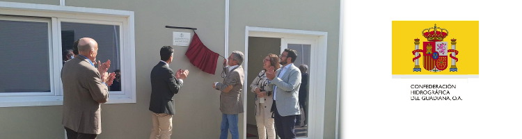 El secretario de Estado de Medio Ambiente, Hugo Mor&aacute;n, inaugura la EDAR de Montijo-Puebla de la Calzada