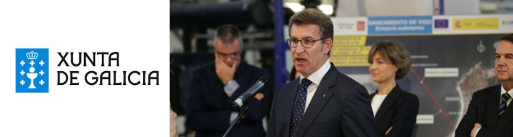 Feijóo afirma que con la nueva EDAR de Vigo Galicia da "un paso de gigante" en el saneamiento integral de las rías