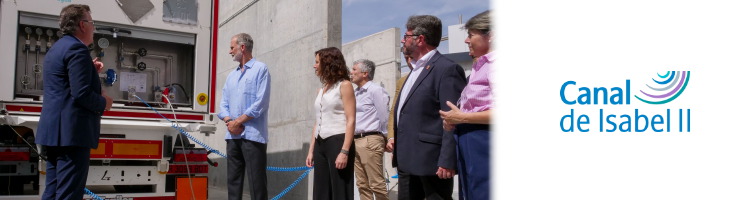 S.M. el Rey Felipe VI visita una EDAR pionera de Canal de Isabel II, baluarte de la econom&iacute;a circular en la Comunidad de Madrid