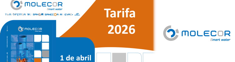 Molecor lanza su Tarifa 2026, una propuesta innovadora con ampliaci&oacute;n de gama y novedades destacadas
