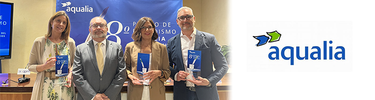 Los galardones del 8º Premio de Periodismo Aqualia ponen en valor la gestión de todas las fases del ciclo del agua