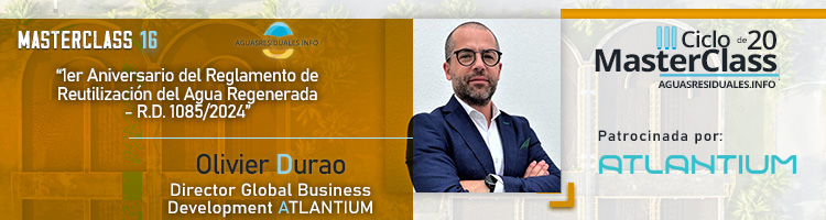ATLANTIUM patrocina y presenta sus soluciones en la MasterClass 16 "1er Aniversario del Reglamento de Reutilización del Agua Regenerada - R.D. 1085/2024"