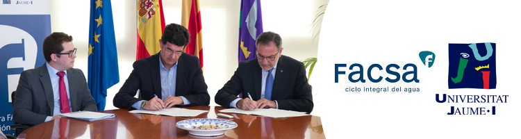 FACSA y la UJI crean la "Cátedra de Innovación en el Ciclo Integral del Agua"