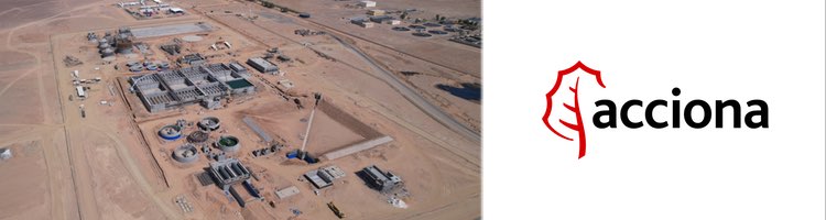 ACCIONA celebra un millón de horas sin lesiones con baja, en la construcción de tres depuradoras en Arabia Saudí