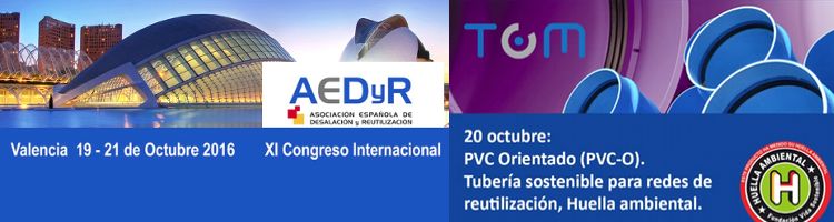 Molecor© presente en el XI Congreso de AEDyR con su tecnología de PVC-O para reutilización de aguas residuales
