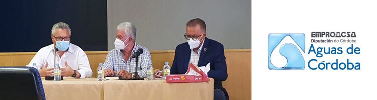 Emproacsa, Diputación de Córdoba y Mancomunidad de Los Pedroches se reúnen con ganaderos para atajar el problema del agua