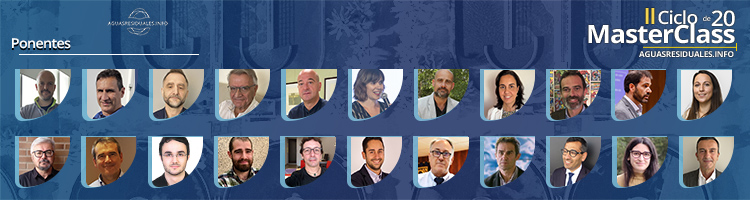 Presentamos el “II Ciclo de 20 MasterClass sobre tratamiento de aguas residuales urbanas e industriales" de AGUASRESIDUALES.INFO