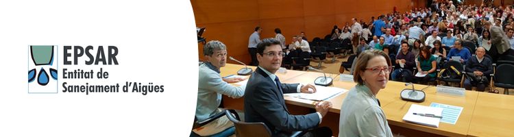 Elena Cebrián reconoce en las Jornadas de la EPSAR un amplio margen de mejora en reutilización de aguas residuales