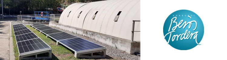 El Consorci Besòs Tordera genera con fuentes renovables el 20% de la energía que necesitan sus instalaciones de saneamiento