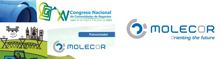 Molecor, patrocinador del "XV Congreso Nacional de Comunidades de Regantes"