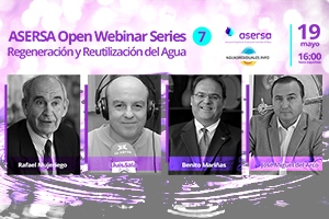 Últimas horas para inscribirte en el "ASERSA Open Webinar Series 7", donde hablaremos sobre regeneración, reutilización y desinfección de patógenos virales