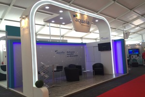 FCC Aqualia muestra sus soluciones tecnológicas para la industria minera en la feria de Exponor en Chile