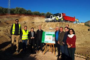 La Junta comienza las obras para la construcción de la EDAR de Cabra del Santo Cristo en Jaén
