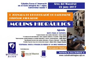 La Cátedra del agua de FACSA y la UJI dan a conocer el patrimonio hidráulico de Castellón