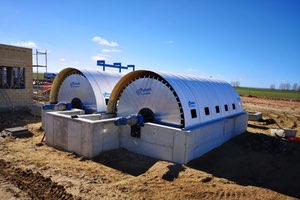 Unfamed ha completado la instalación de los biodiscos de las depuradoras de Muñana y Sanchidrián en Ávila