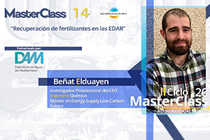 DAM presentará sus innovaciones en la MasterClass 14 sobre "Recuperación de fertilizantes en las EDAR"