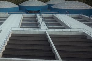 El presidente de Panamá, visita las obras de construcción de la ETAP Ingeniero José G. Rodríguez, construida por ACCIONA