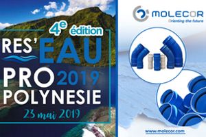 Molecor estará presente en RES'EAU PRO 2019 en Tahití