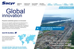 SACYR lanza su nueva web corporativa potenciando la marca en los mercados nacionales e internacionales