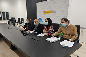 La CH del Guadalquivir aborda con las diputaciones la situación de las pequeñas poblaciones para garantizar su abastecimiento