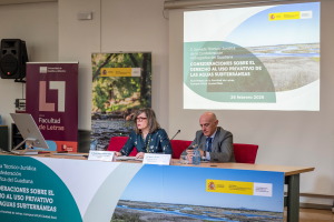 La directora general del Agua del MITECO destaca a  la CHG en relaci&oacute;n con la gesti&oacute;n de las aguas subterr&aacute;neas