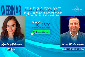 Inscríbete en el Webinar Técnico "MBBR Plug & Play de Xylem: Solución Biológica Compacta para Expansiones, Emergencias y Cumplimiento Normativo"