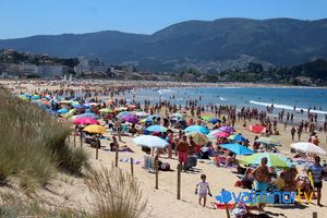 La Xunta acredita que la contaminación de la Playa América en Pontevedra no tiene su origen en la EDAR