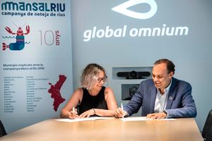 Global Omnium y Ecovidrio impulsan una acción simultánea en 30 municipios valencianos para limpiar sus ríos