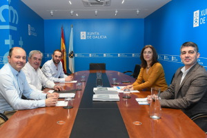 La Xunta y el Ayuntamiento de Carral analizan el proyecto de construcci&oacute;n de una nueva depuradora