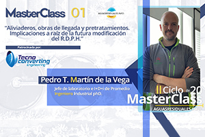 TecnoConverting patrocina y presenta su solución TecnoGrabber® en la MasterClass I sobre "Aliviaderos, obras de llegada y pretratamientos"
