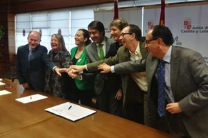 Firmado el convenio para la construcción de la nueva EDAR de Soria con un presupuesto de más de 60 M€