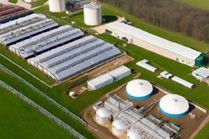 HIPO AN4400 impulsa una planta de biogás alimentada por desechos de granjas de cerdos logrando un récord de producción