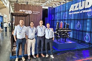 AZUD presenta sus últimas novedades en filtración y tratamiento de agua en IFAT Munich