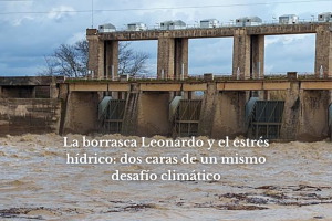 La borrasca Leonardo y el estr&eacute;s h&iacute;drico: dos caras de un  mismo desaf&iacute;o clim&aacute;tico