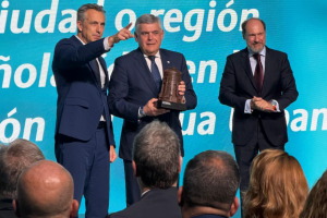 El Consorcio de Aguas Bilbao Bizkaia recibe en Madrid el galard&oacute;n a la mejor instituci&oacute;n p&uacute;blica gestora de aguas urbanas del Estado